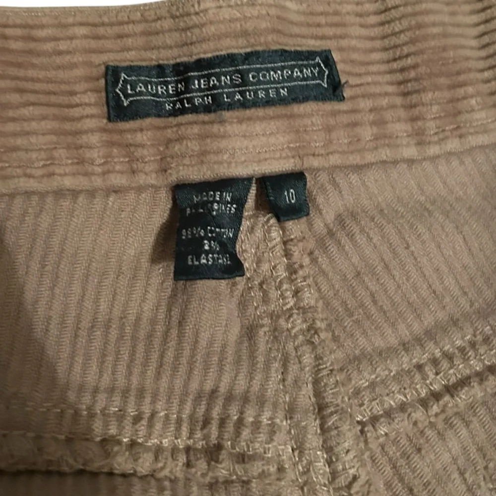 Lauren Jeans‎ Co. by Ralph Lauren – Vintage Brown Corduroy Pants (Womens 10)